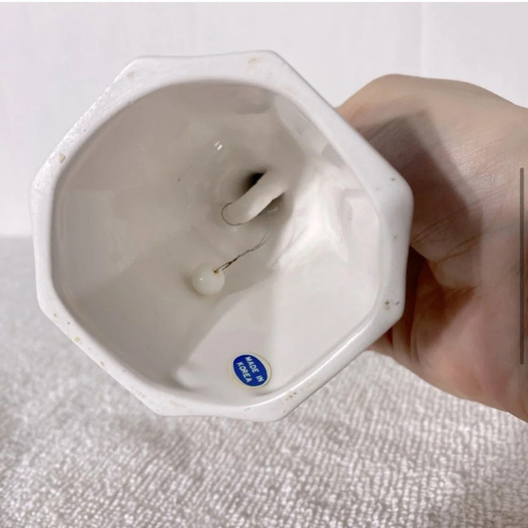 Vintage Mackinac Bridge Detroit  Michigan Souvenir Ceramic Bell W Rainbow - Picture 6 of 10